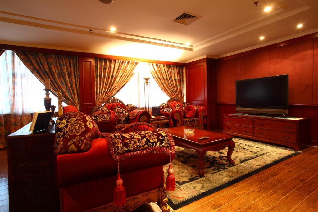 Beijing King Wing Hot Spring Hotel 객실 사진